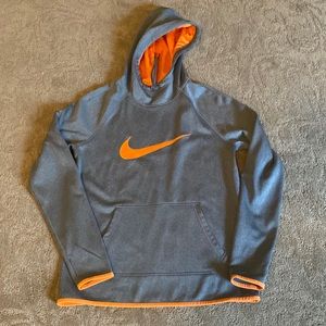 Womens Nike Thermafit Sweatshirt with orange detail Small great condition